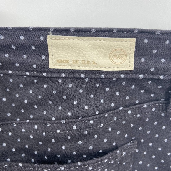 AG Black White Polka Dot The Legging Ankle Super Skinny Pant ASO Taylor Swift - Picture 9 of 10